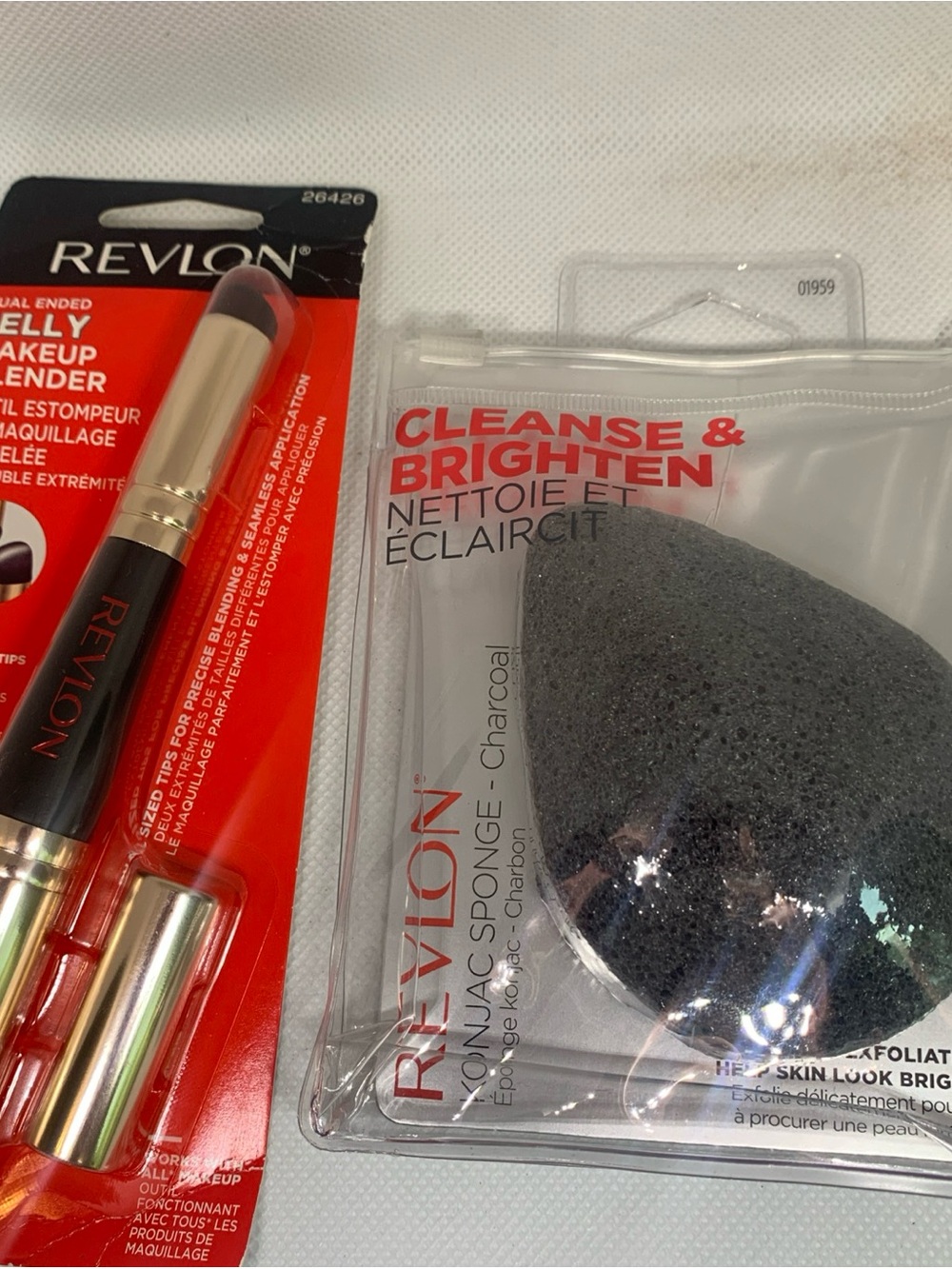 Revlon Charcoal Konjac Sponge and Jelly Makeup Blender NIB